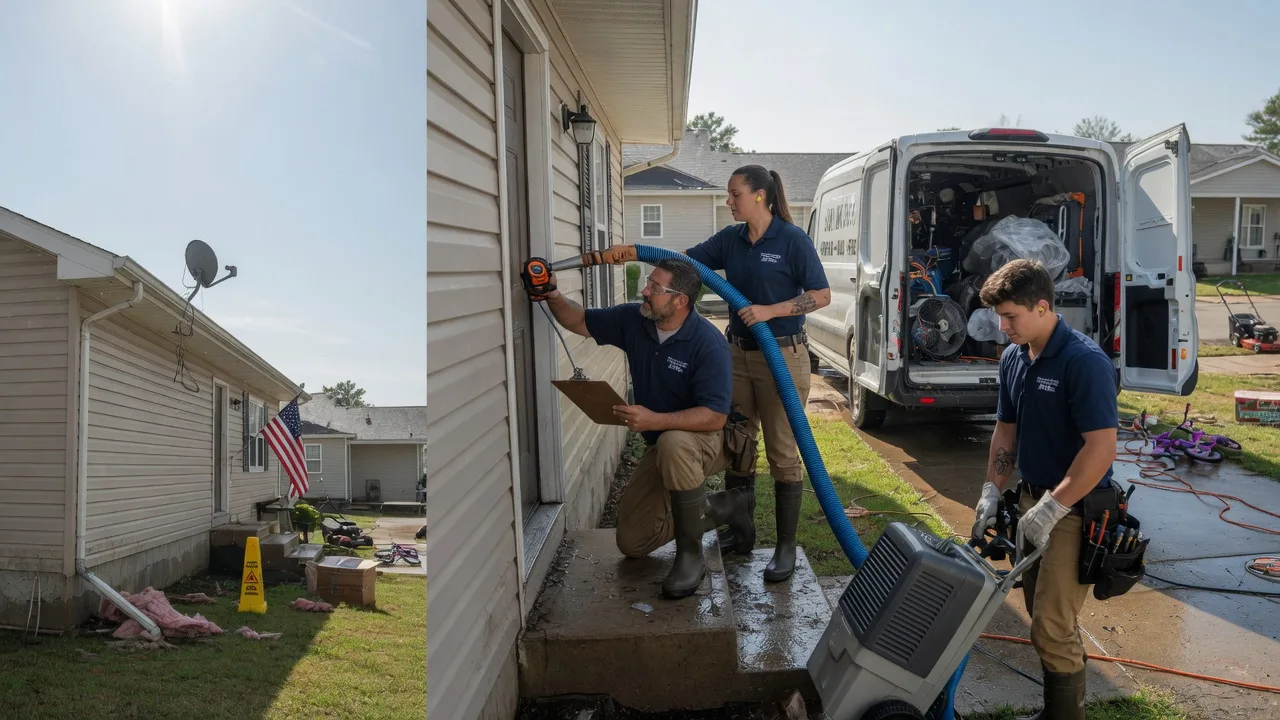 Ceiling Water Damage Restoration in Carol Stream, IL near me