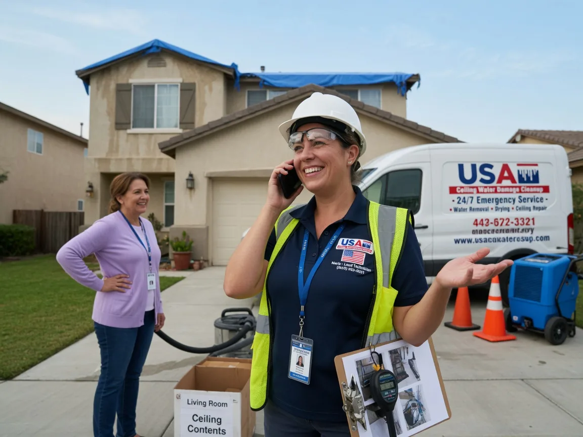 Ceiling Water Damage Restoration Carol Stream, IL FAQs